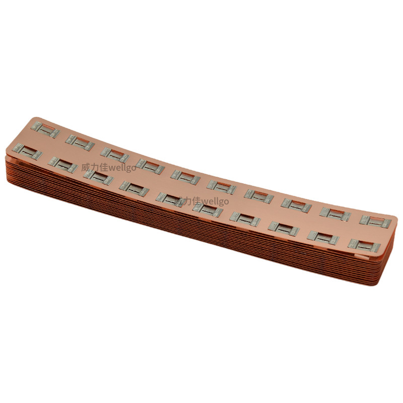 Bus Bar Copper - Connettore per batterie 18650/21700, barra di
