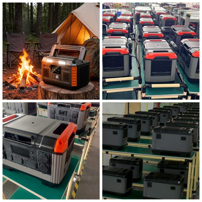 Portable Power Station - Stazione di Alimentazione Portatile 220V 500W,