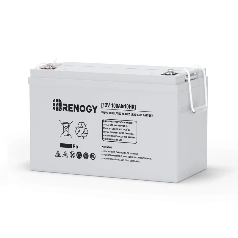 Agm Deep Cycle Battery - Batteria Renogy 12 Volt 100Ah Deep