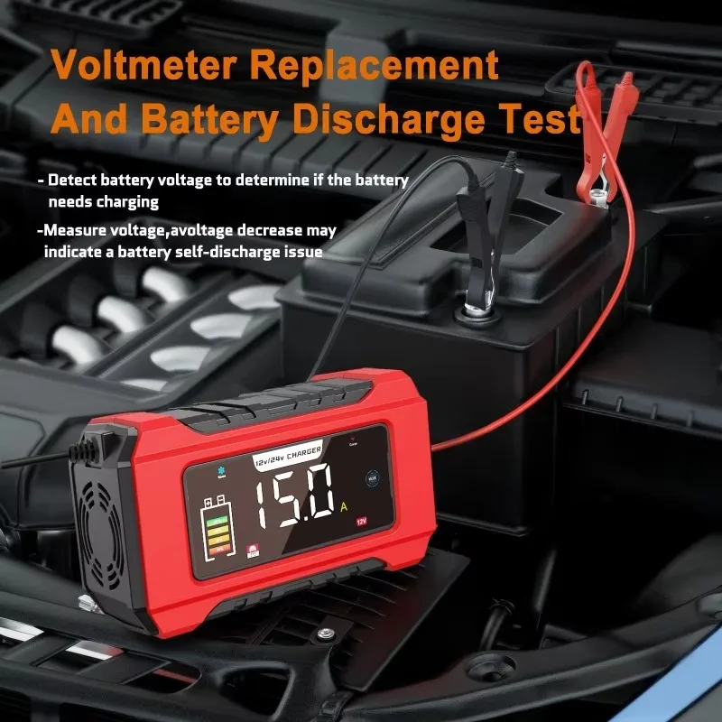 12V 15A 24V 8A Caricabatteria  - Agm Deep Cycle Battery recensione e prezzo