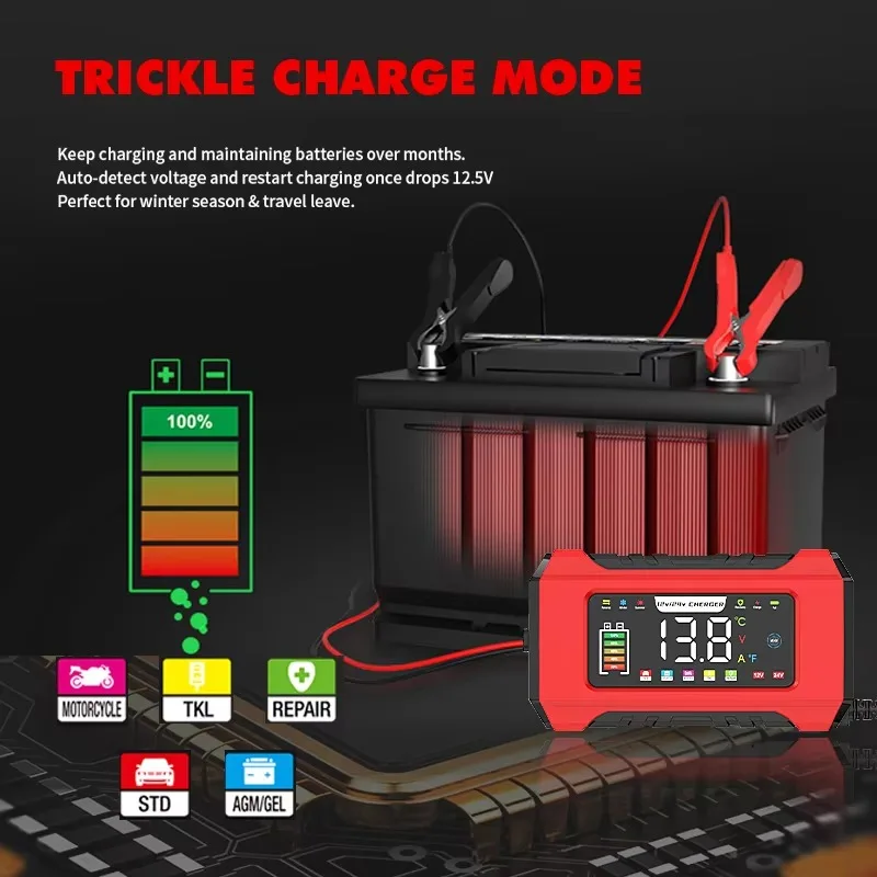 12V 15A 24V 8A Caricabatteria  - Agm Deep Cycle Battery recensione e prezzo