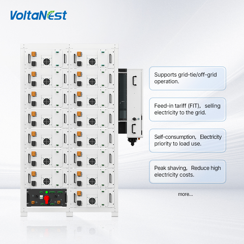 VoltaNest All-in-One 100kWh 96 - Energy Storage Rack recensione e prezzo