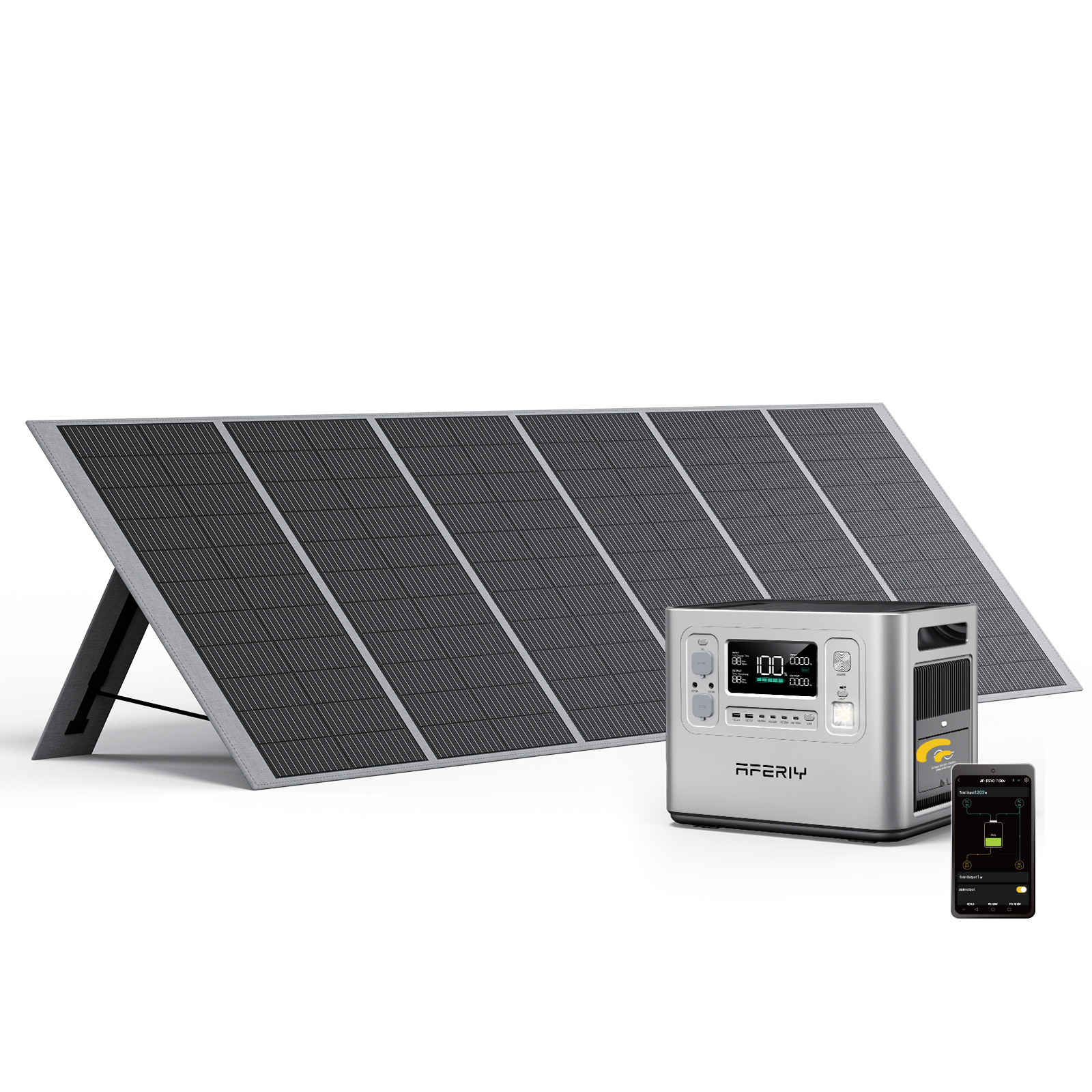 P210 Silver 2048Wh con App, Ga - Portable Power Station recensione e prezzo