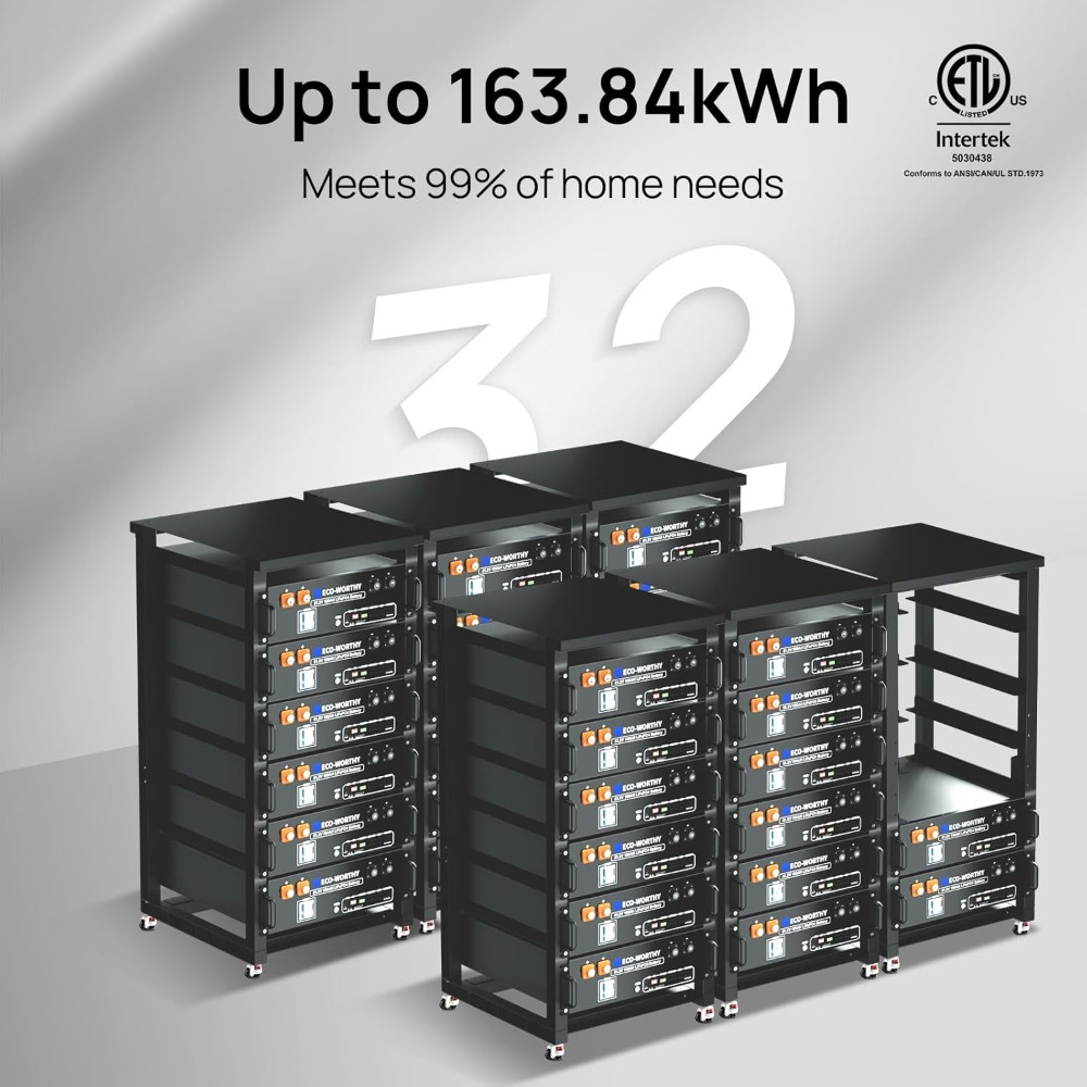 Batteria al litio LiFePO4 da 4 - Energy Storage Rack recensione e prezzo