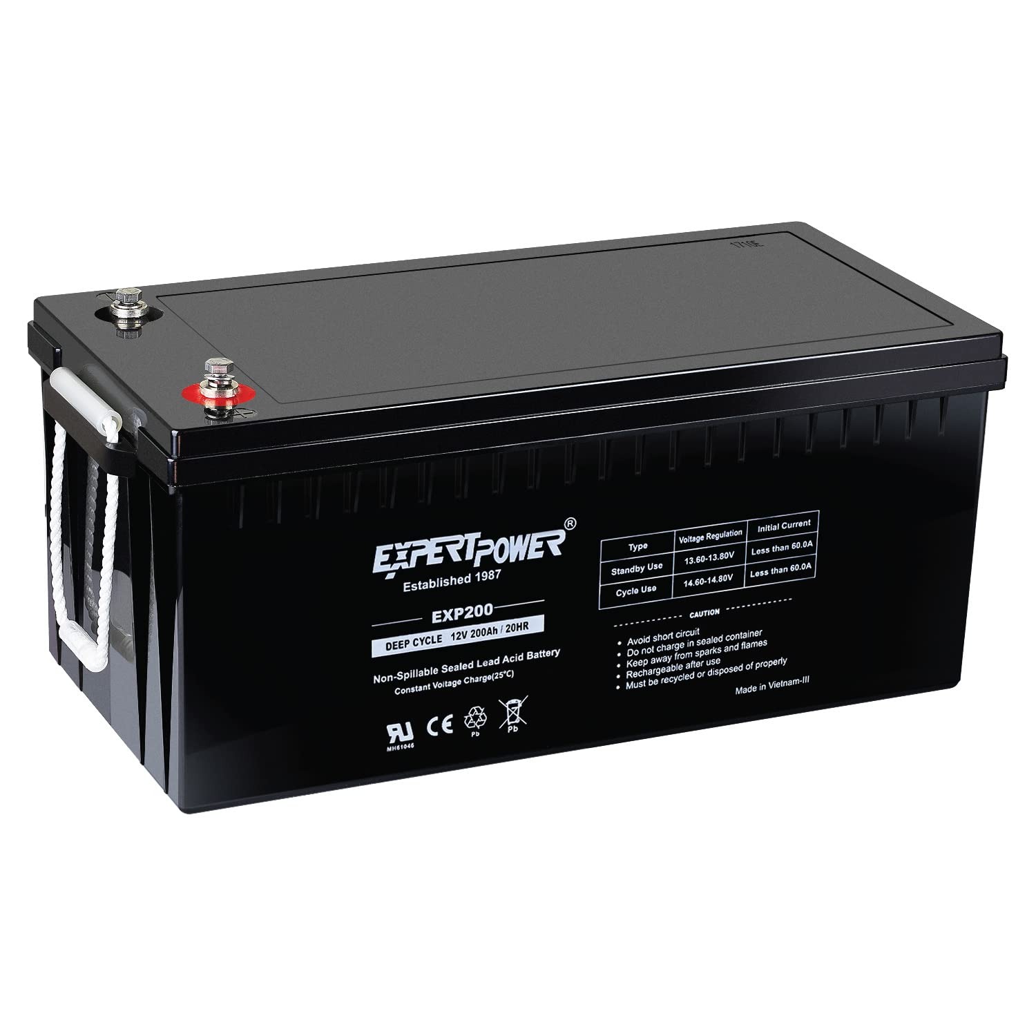 Batteria AGM EXP200 12V 200Ah  - Agm Deep Cycle Battery recensione e prezzo