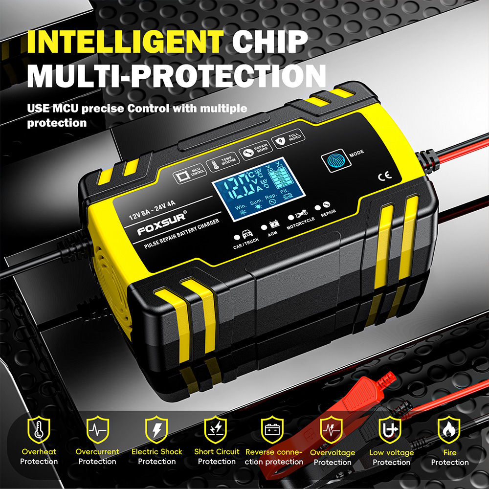 Caricabatterie a impulsi FOXSU - Agm Deep Cycle Battery recensione e prezzo